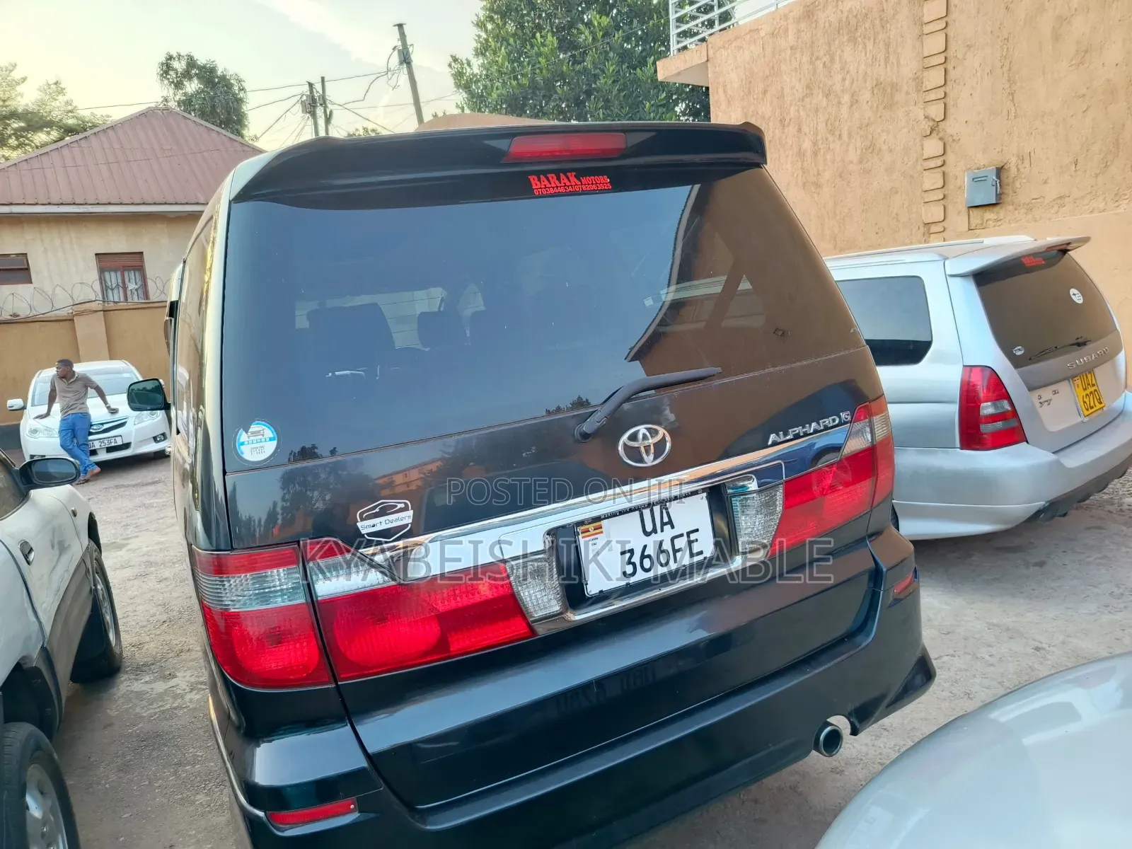 Toyota Alphard 2003 Black
