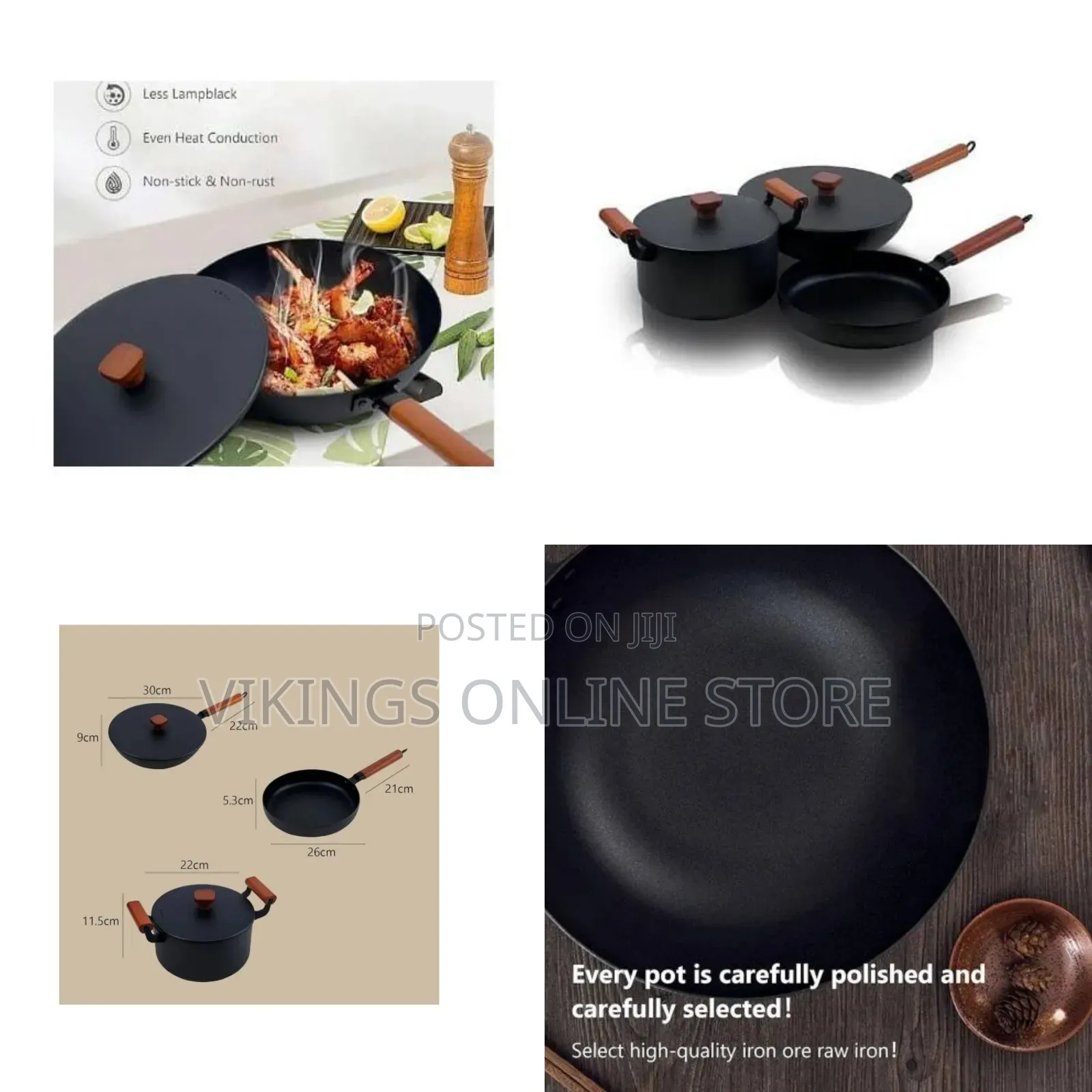 Healthy Nonstick Cookware Sets, Pots and Pans Set Nonstick