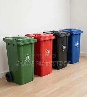 Events 240litres Plastic Dust Bins Plastic Dust Bins