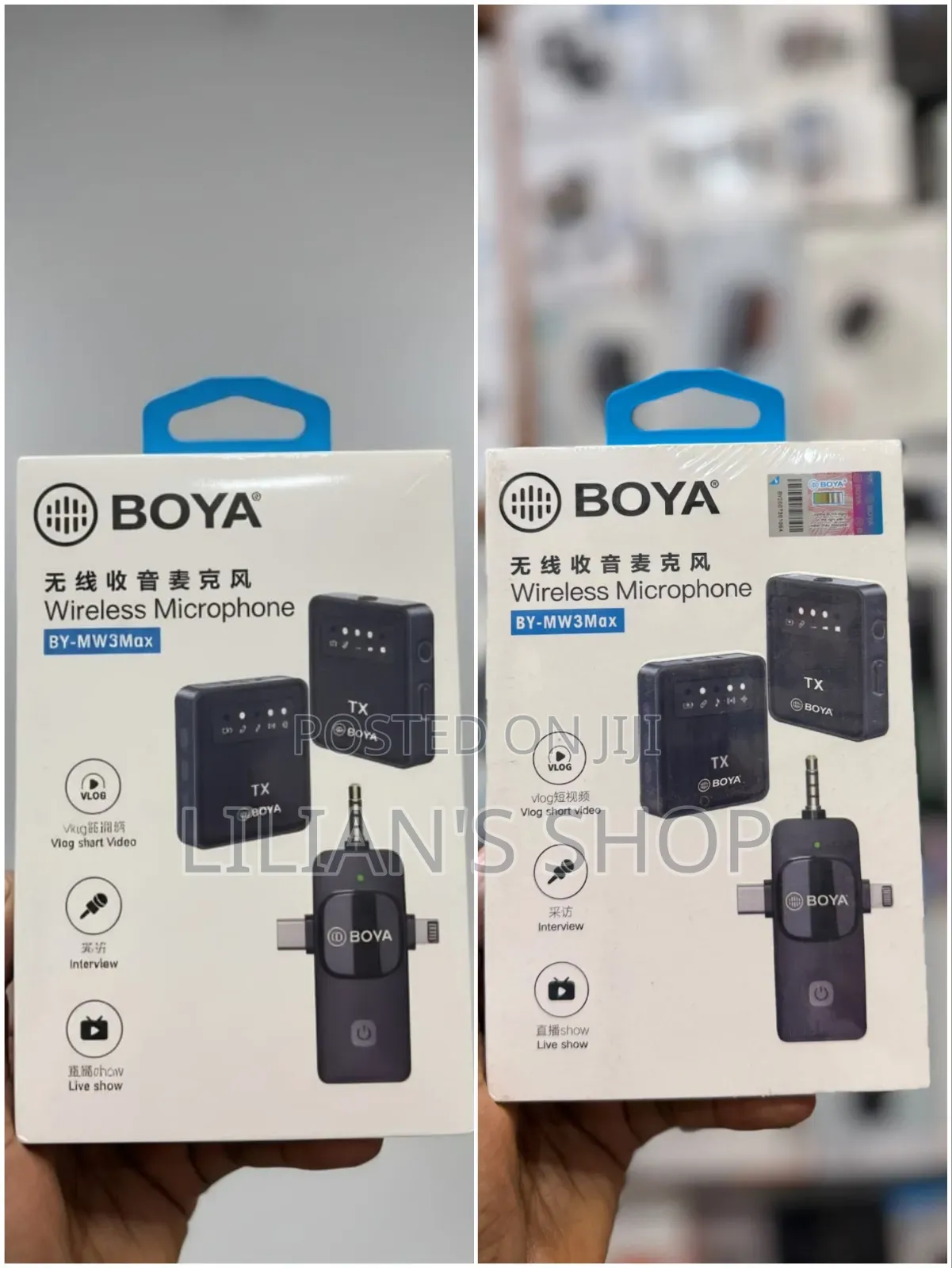 Boya BY-MW3MAX Wireless Microphone System