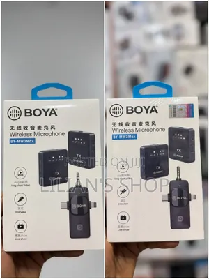 Boya BY-MW3MAX Wireless Microphone System