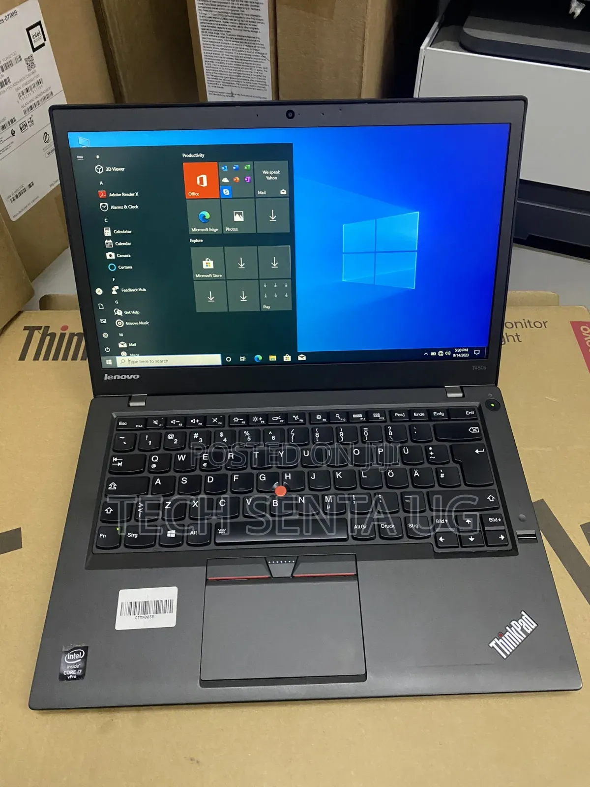 Laptop Lenovo ThinkPad T450 8GB Intel Core i5 SSHD (Hybrid) 500GB