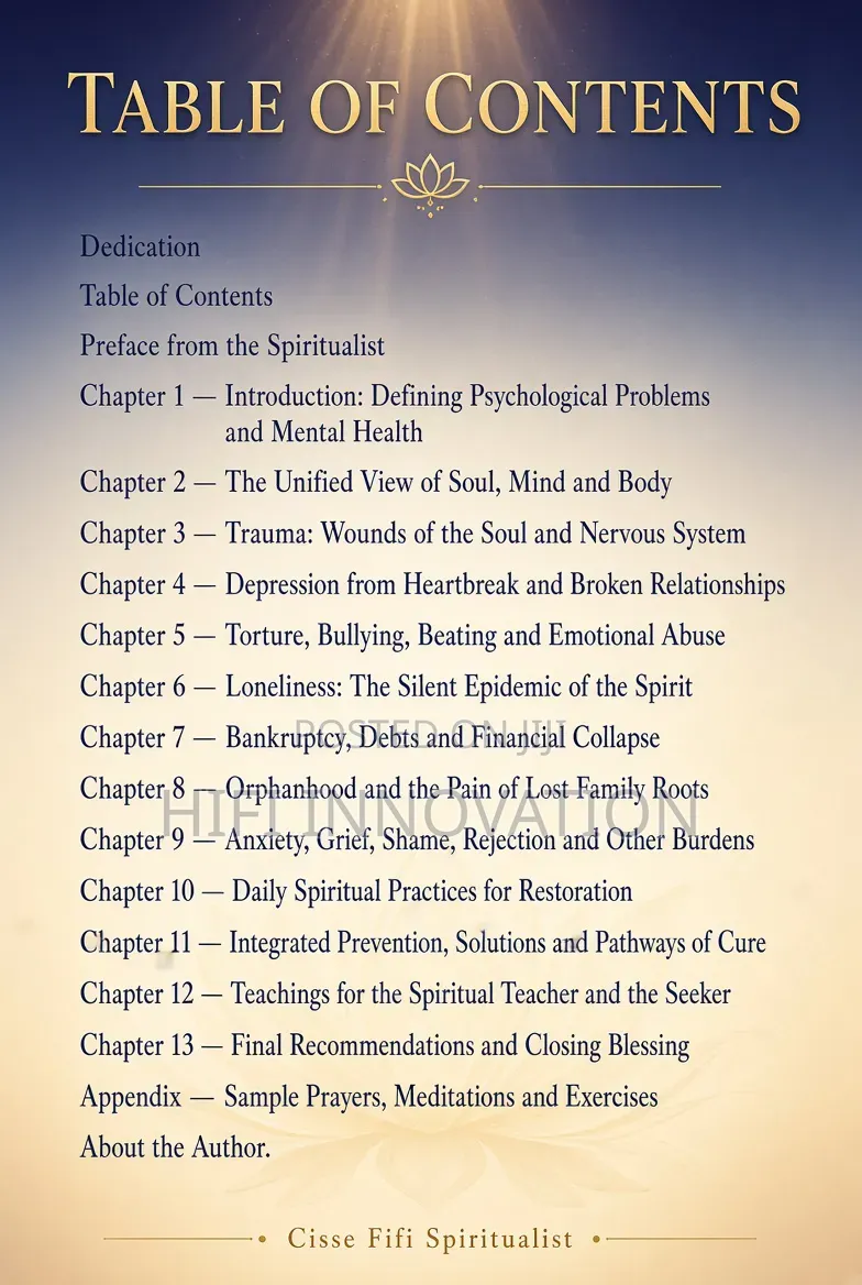 Healing Soul Body Book