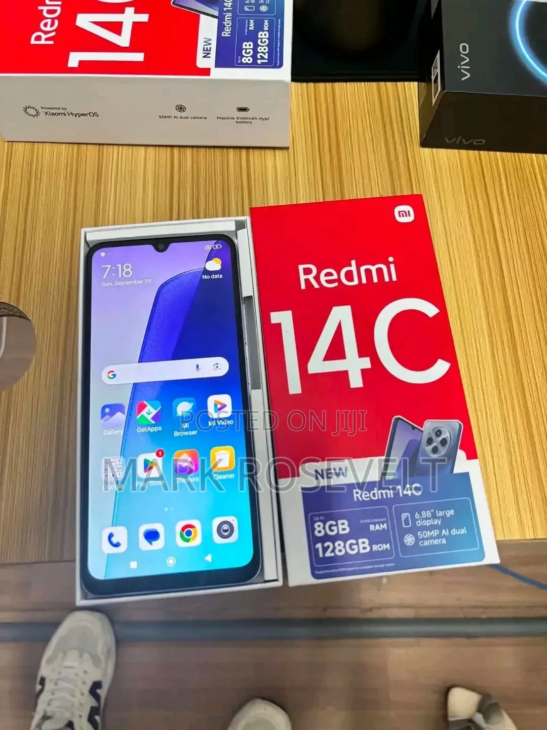 New Xiaomi Redmi 14C 256 GB Black