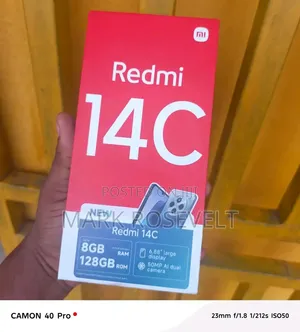 New Xiaomi Redmi 14C 256 GB Black