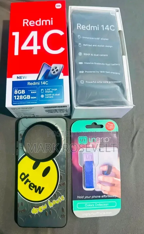 New Xiaomi Redmi 14C 256 GB Gray