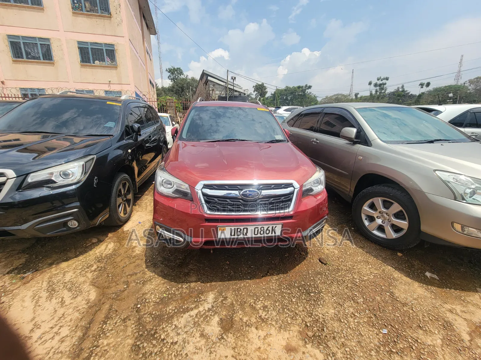Subaru Forester 2017 Maroon