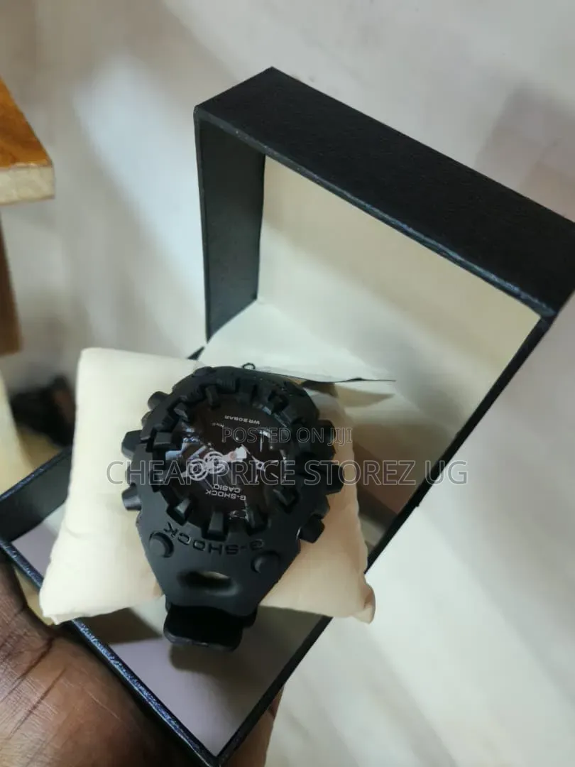 Casio G-Shock Black Analog Digital Striking Innovation Men Sport Watch