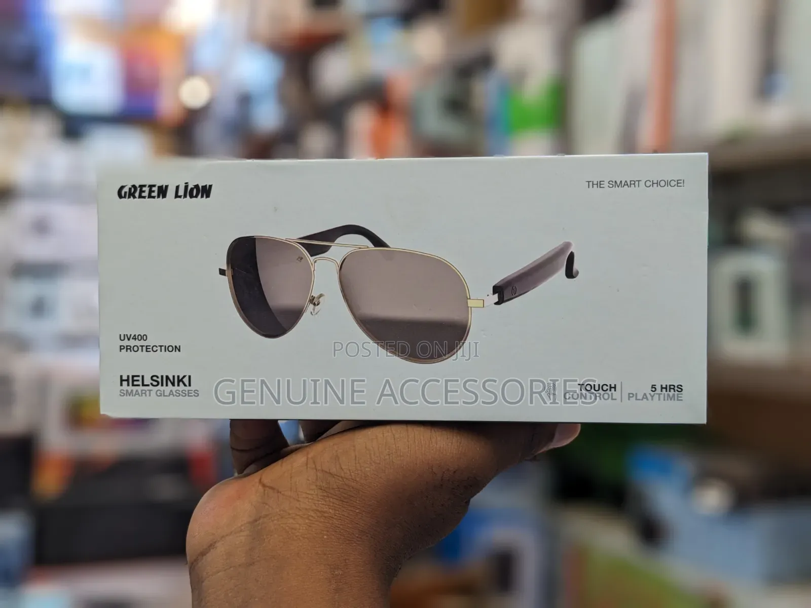 Green Lion Helsinki Smart Glasses With Bluetooth
