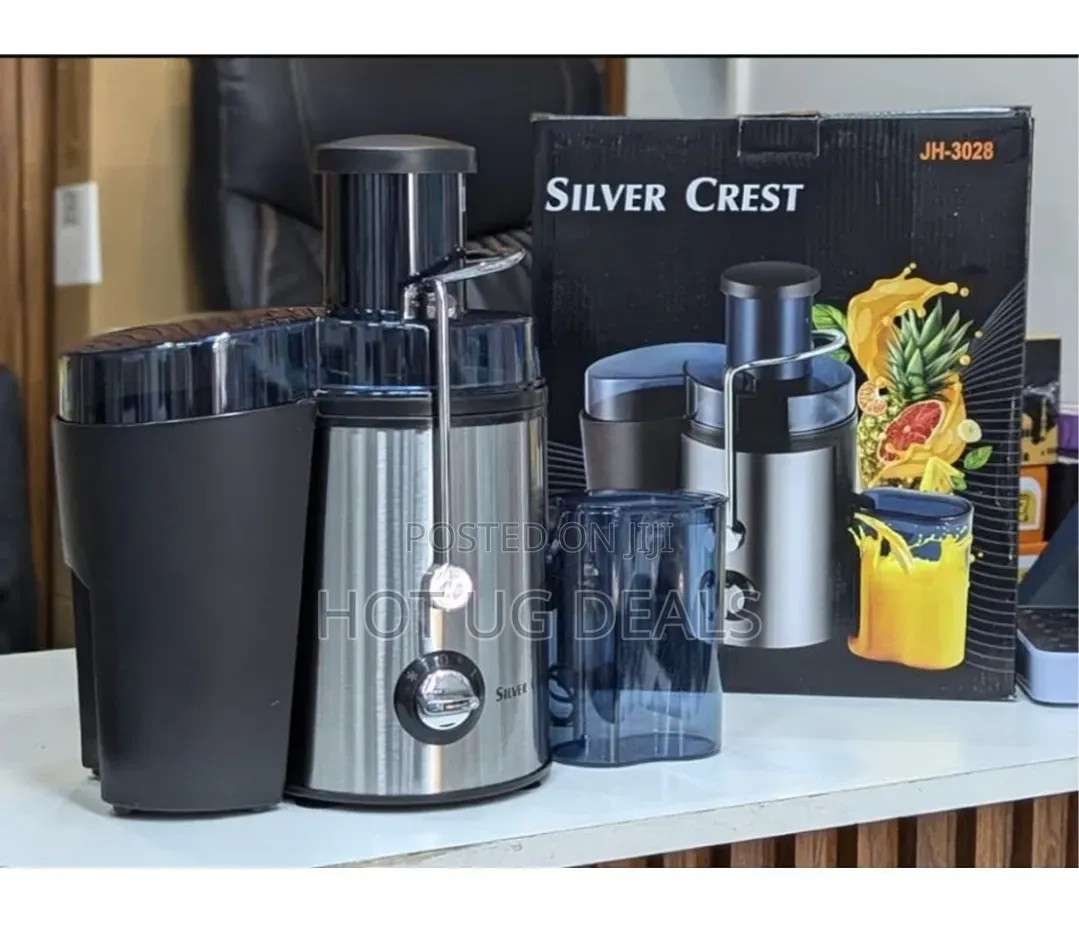Silver Crest Electric Juicer Machine – Fruit Vegetable Extractor