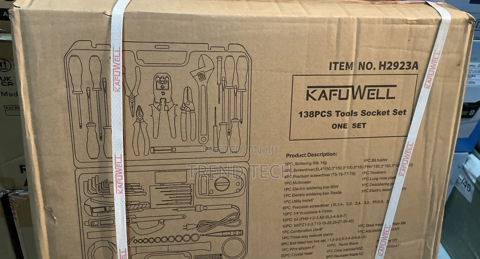 Kafuwell H2923a Toolset
