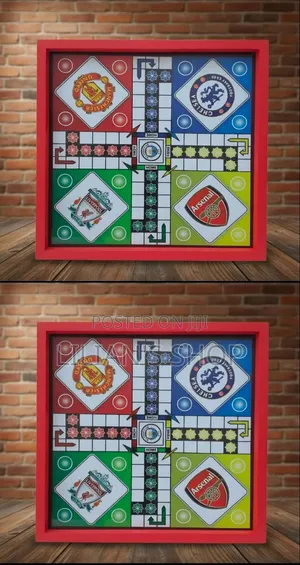 Football Club-Themed Family Ludo Board Game