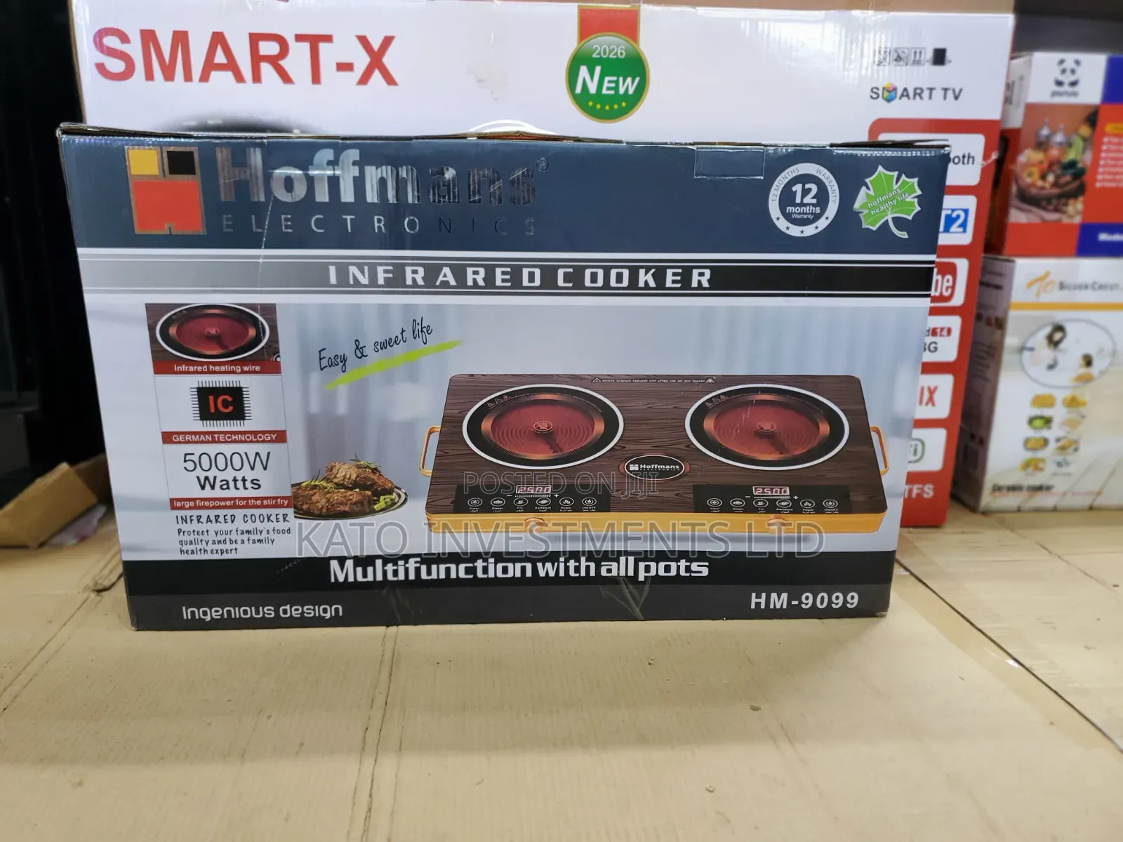 Hoffmans HM-9099 Is a 5000W Double Infrared Electric Cooker