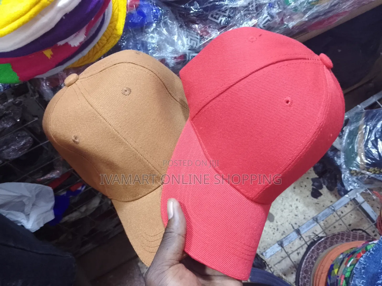 Plain Baseball Caps - Multi Colors Available