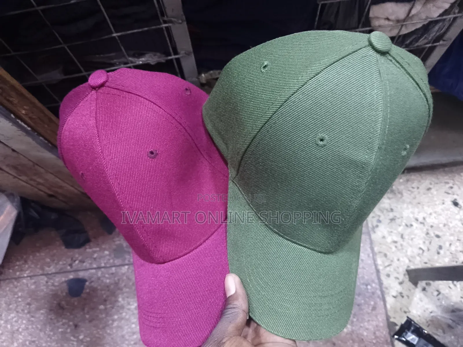 Plain Baseball Caps - Multi Colors Available