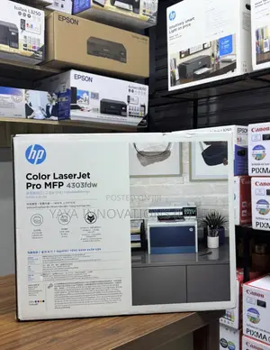 HP A4 Colored Printer 4303fdw Model