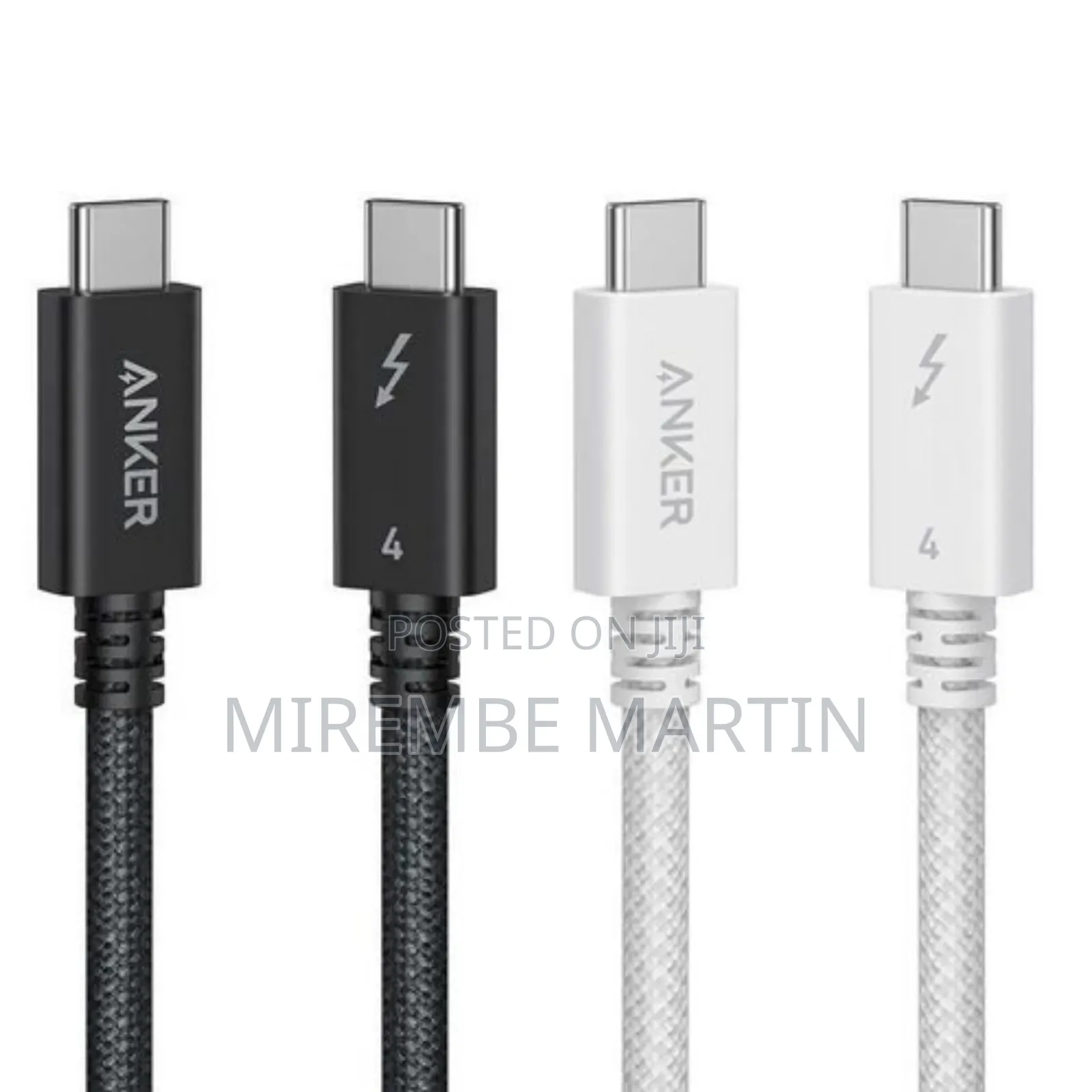 Anker Prime TB5 Cable, 3.3 FT USB C to USB C, 240W Fast Charging