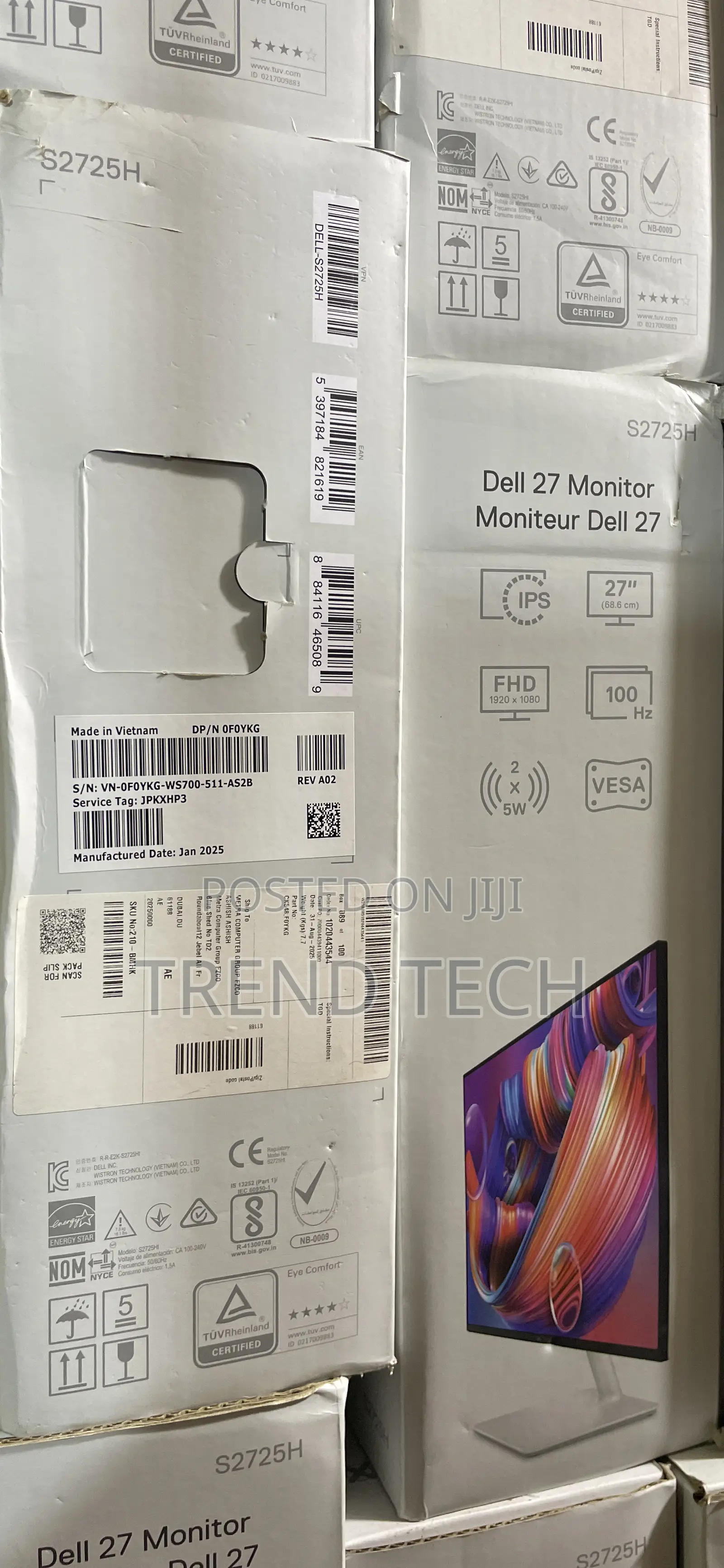 Dell S2725h Monitor