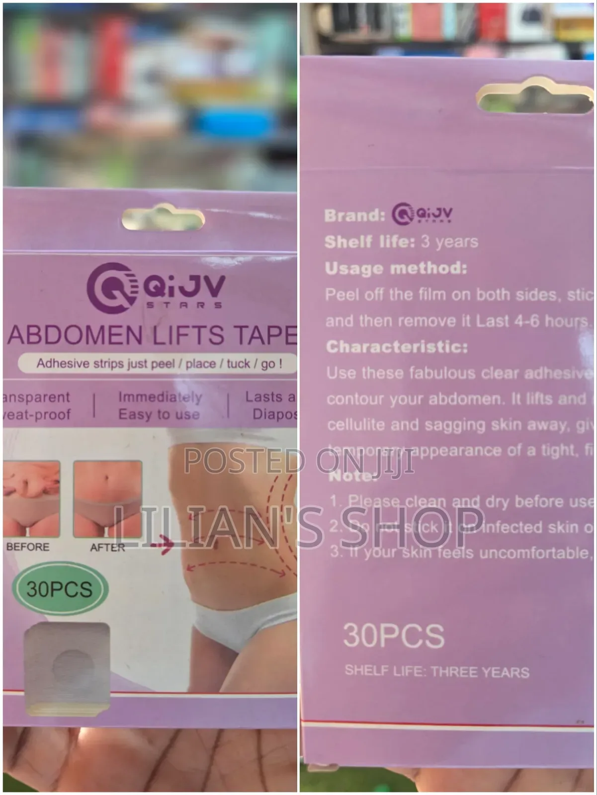 QiJV Stars Abdomen Lifts Tapes