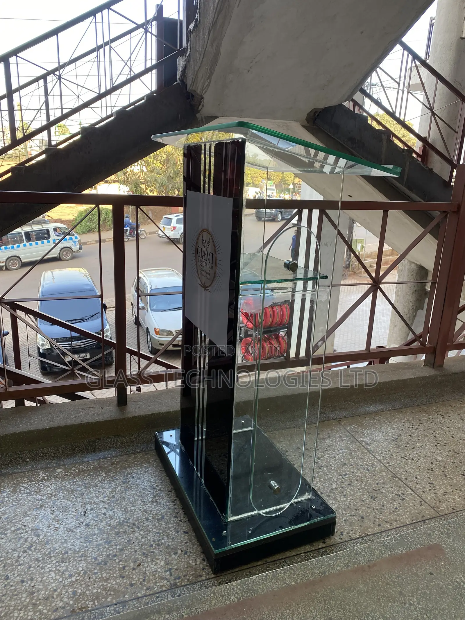 Glass Podium