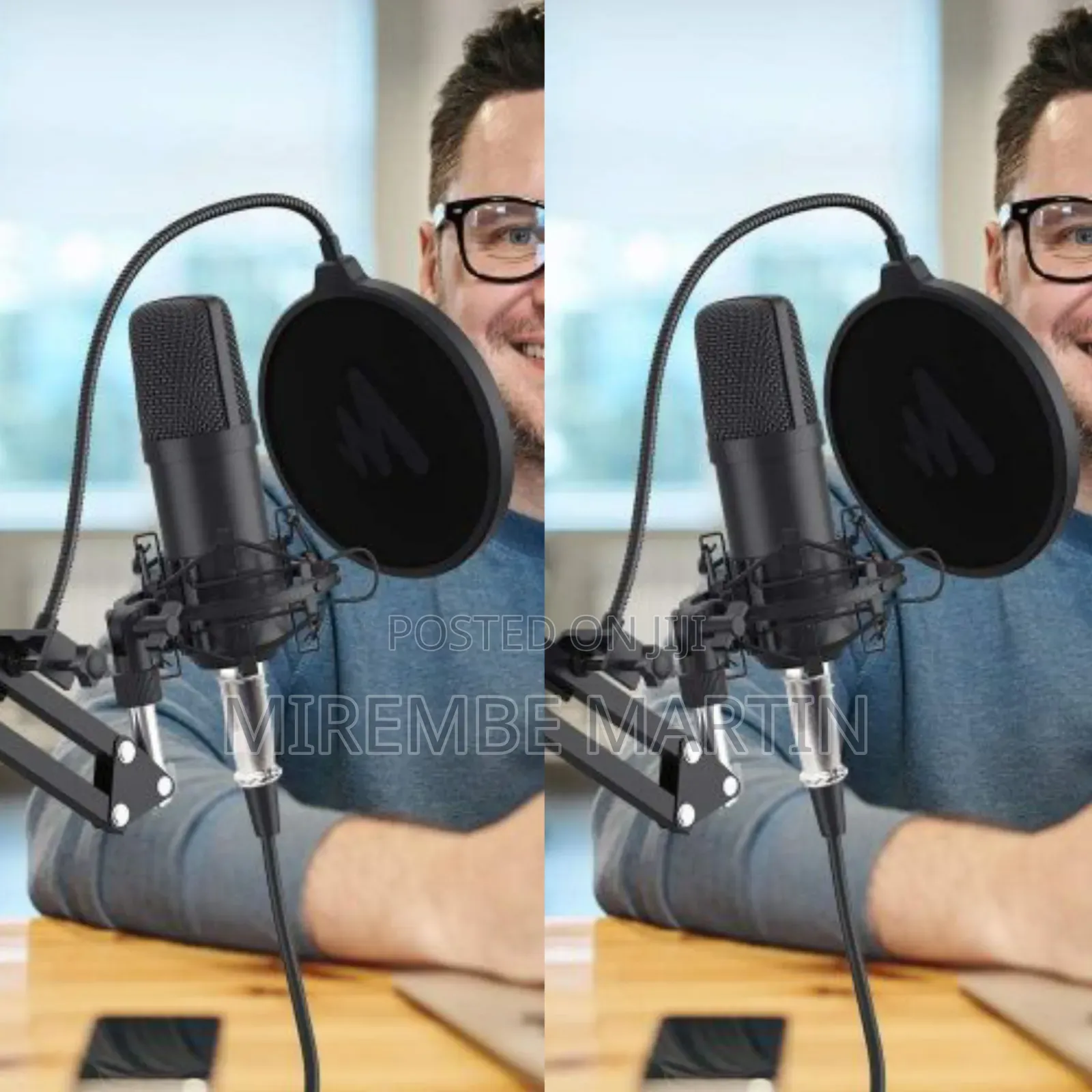 UGREEN USB Microphone Desktop Computer PC Mic for YouTube Streaming,