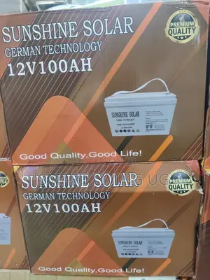 100Ah Sunshine Solar Battery – Reliable Backup Power