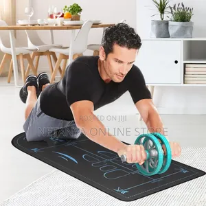 Non-Slip, Exercise Abdominal Abs Roller Knee Mat