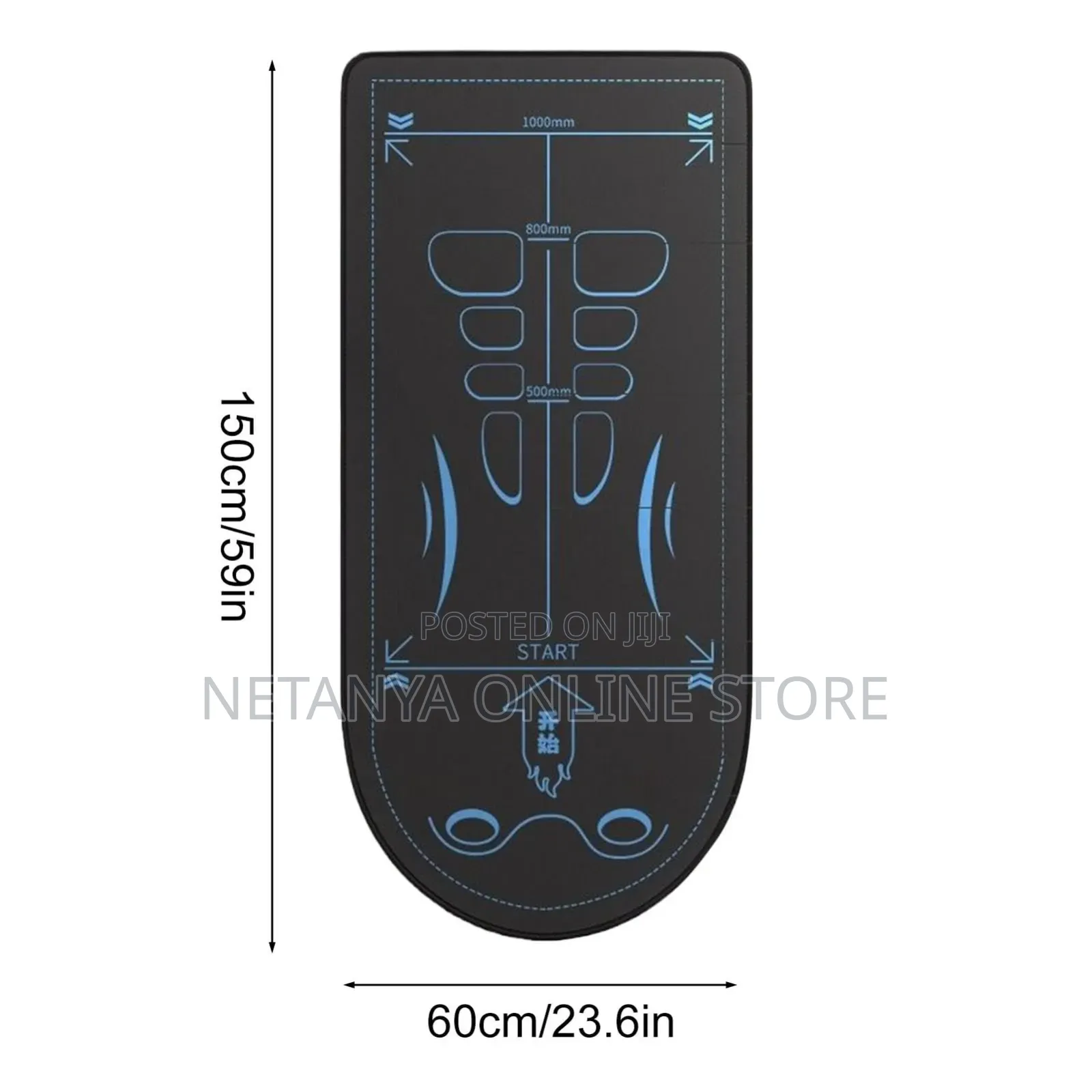 Non-Slip, Exercise Abdominal Abs Roller Knee Mat