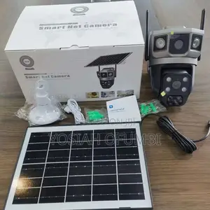 4G Dual-Lens V380 Solar PTZ Camera