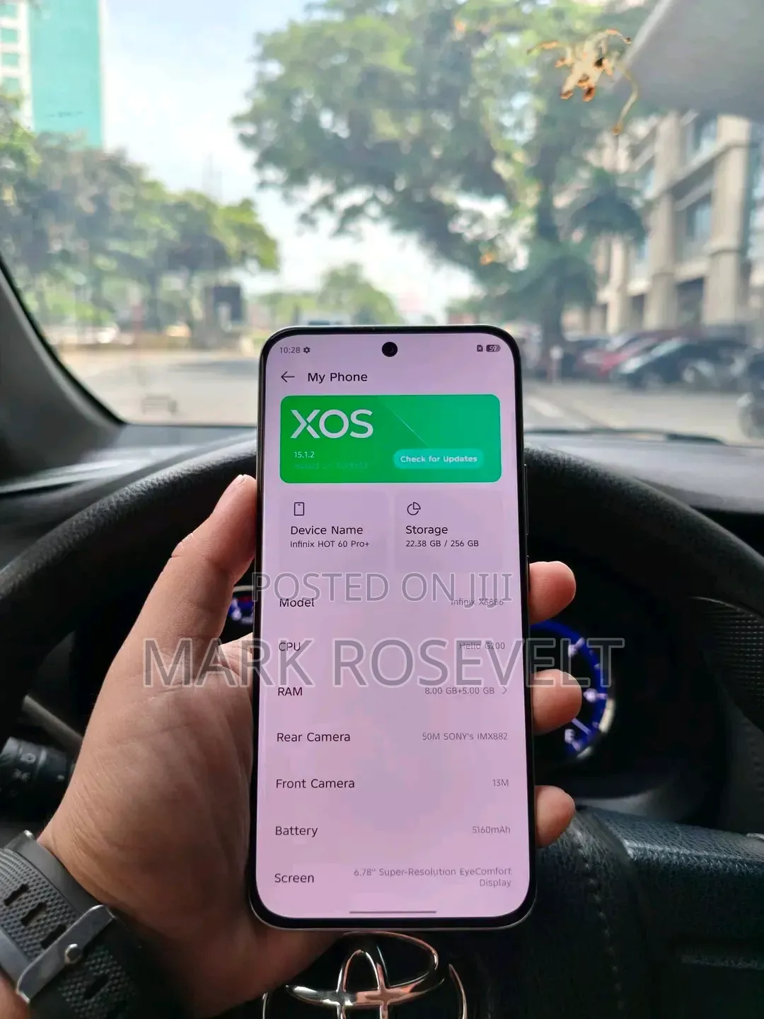 New Infinix Hot 60 Pro+ 256 GB Gold