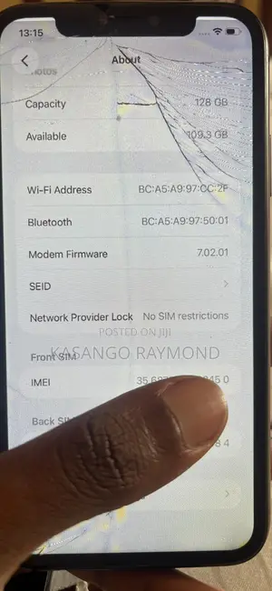 Apple iPhone 11 128 GB Black