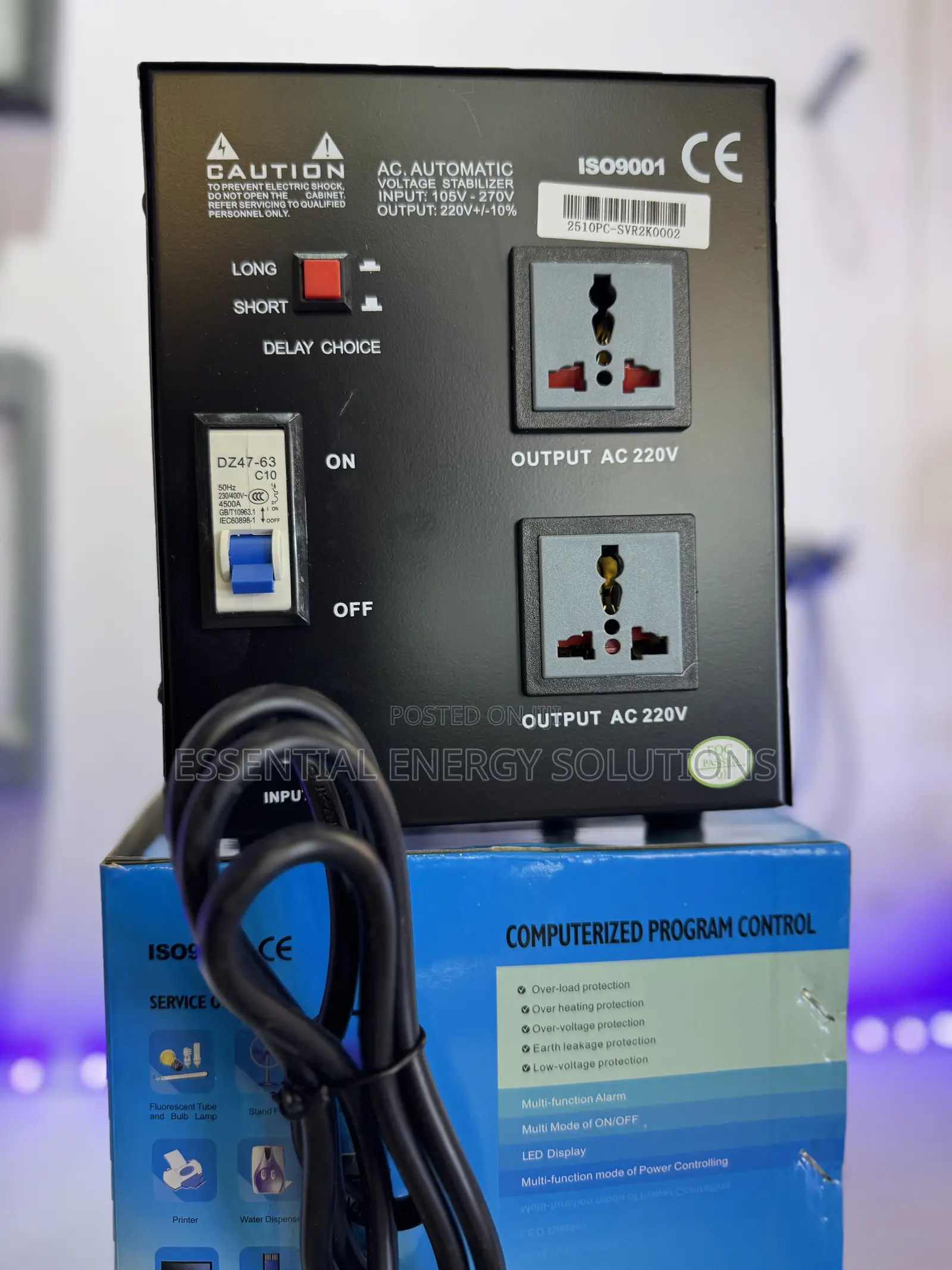 2000va AC Voltage Protector