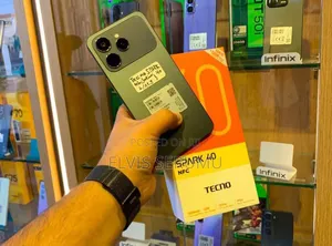 New Tecno Spark 40 256 GB Black