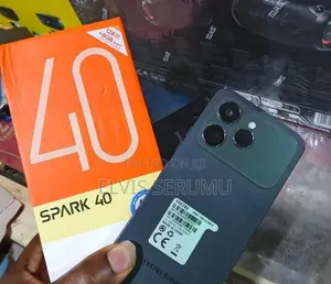 New Tecno Spark 40 256 GB Black
