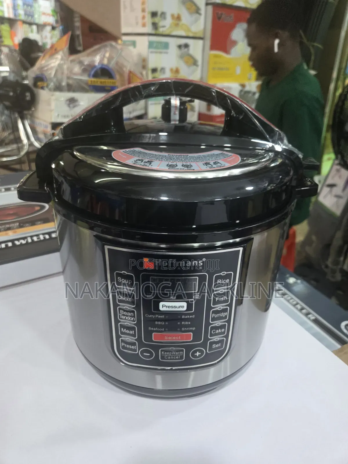 Hoffmans Electric Pressure Cooker 6.5L