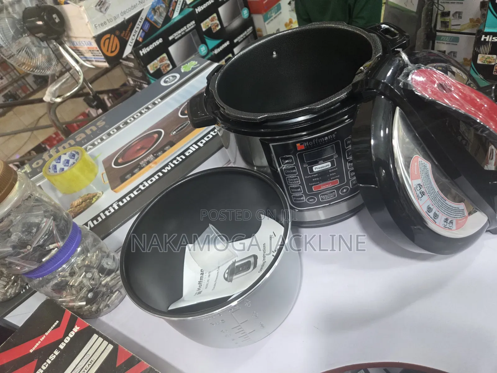 Hoffmans Electric Pressure Cooker 6.5L