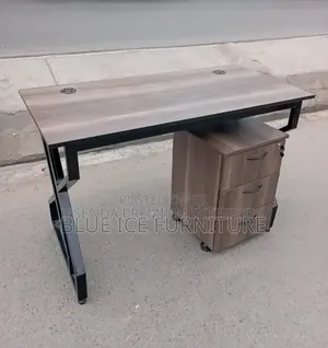 Modern Office Desk 1.2m Industrial X-Leg | Office Table Free