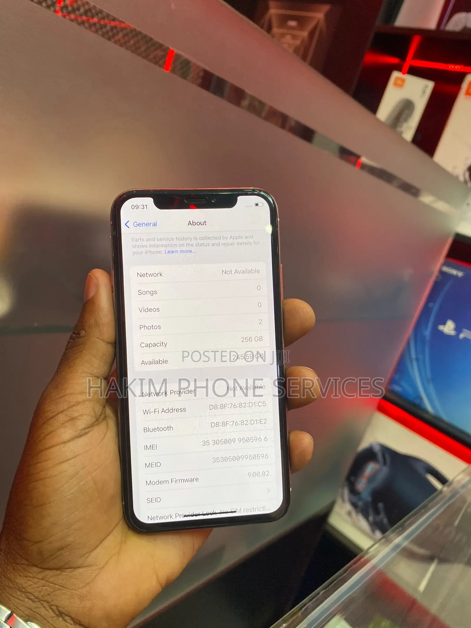 Apple iPhone X 256 GB White