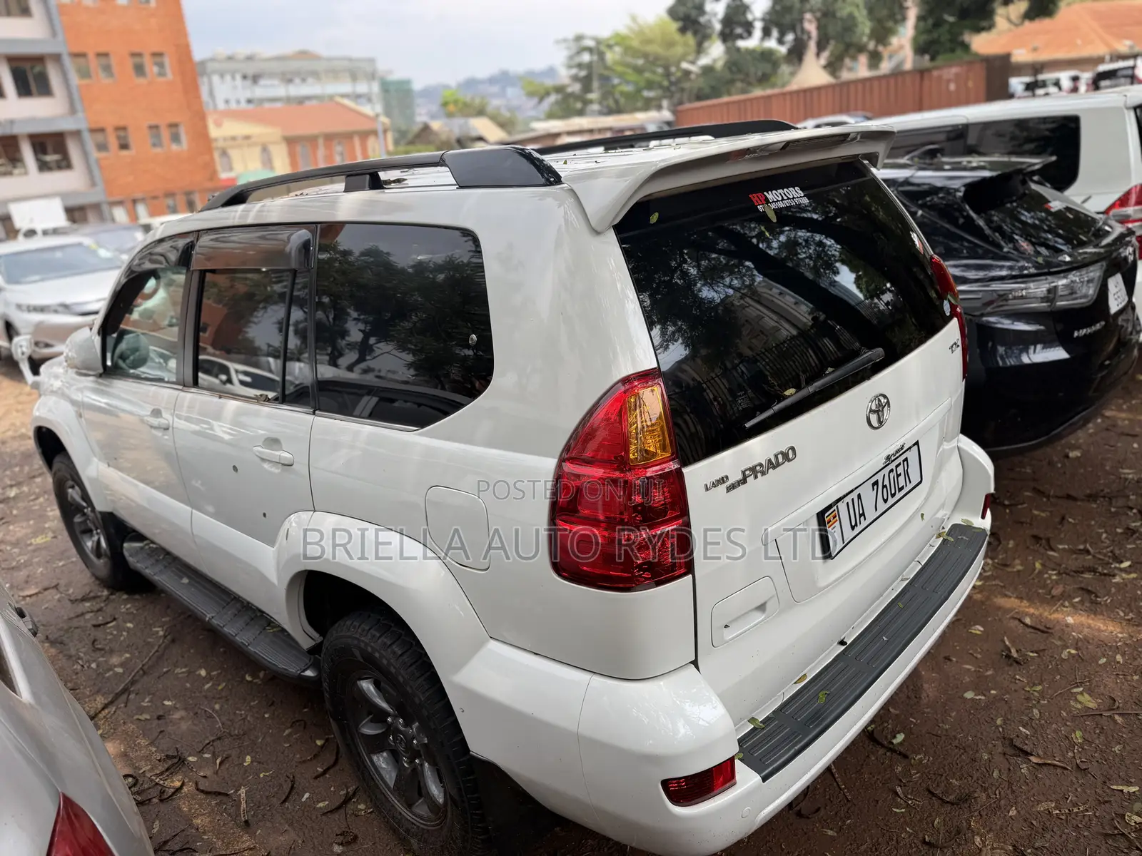 Toyota Land Cruiser Prado 2009 White