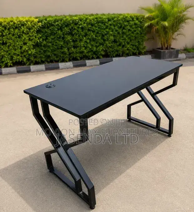 Computer Table 1.2m Office Desk Black | Office Table