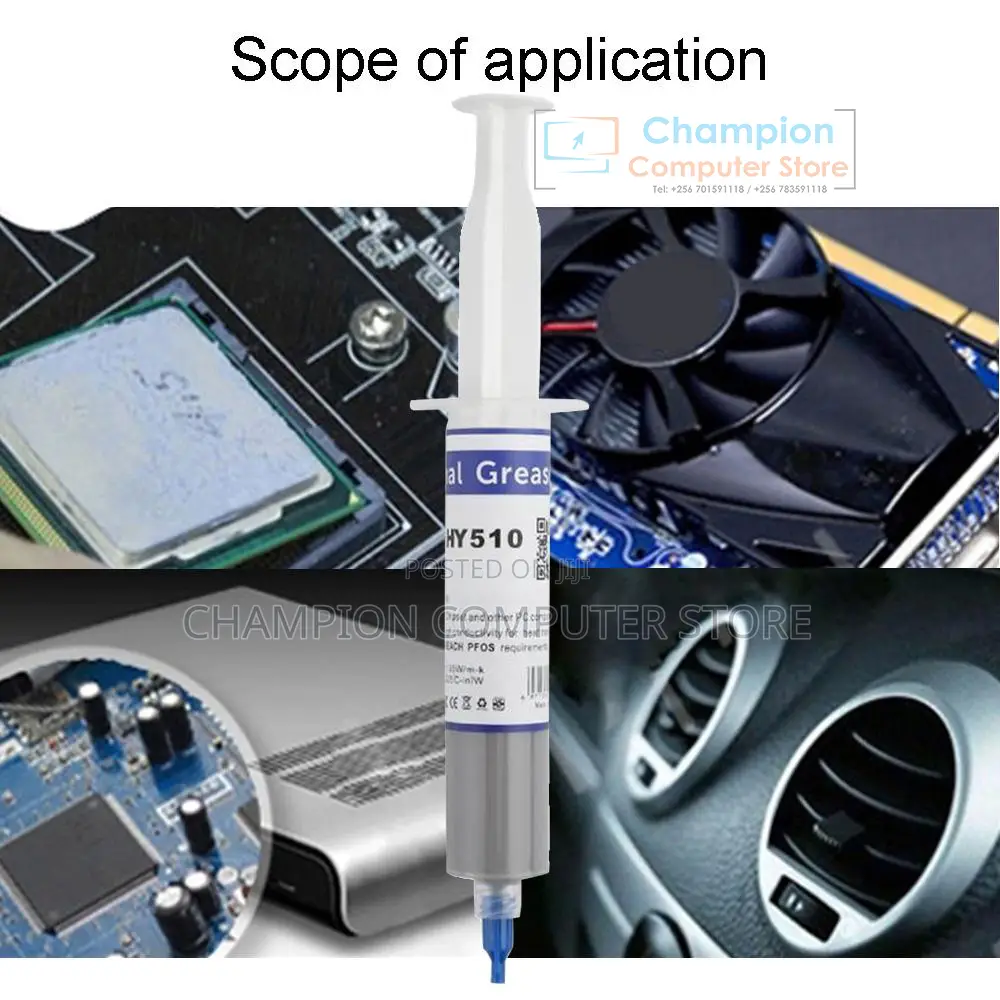 Thermal Heatsink Paste Silicone Grease Compound HY-510 30G FOR CPU/GPU
