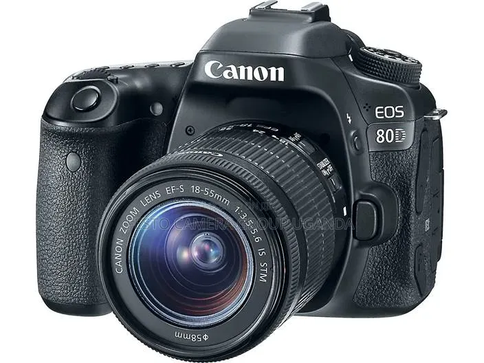 Canon EOS 80D DSLR Camera With 18-55mm Lens
