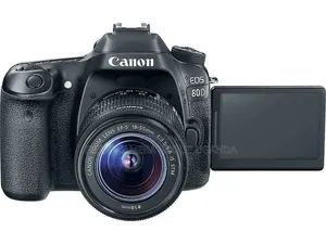 Canon EOS 80D DSLR Camera With 18-55mm Lens