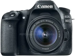 Canon EOS 80D DSLR Camera With 18-55mm Lens