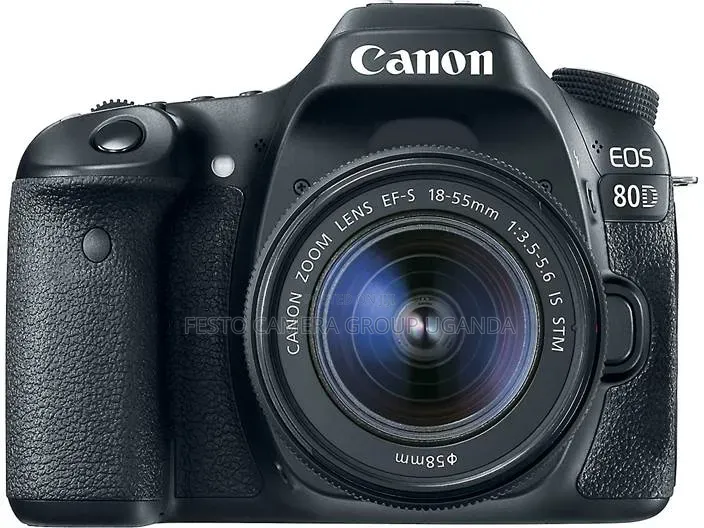 Canon EOS 80D DSLR Camera With 18-55mm Lens