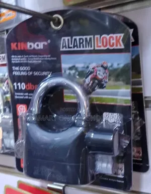 KINBAR Alarm Padlock - Black