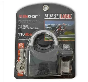 KINBAR Alarm Padlock - Black