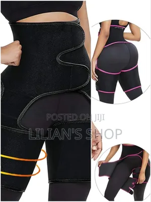 3 in 1 D Slimming Abdomen Waist Leg Belt Lifting Hip Girdle