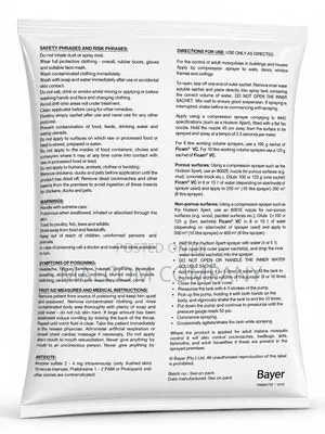 Ficam Vc a Mosquitoes Insecticides From Bayer 100g