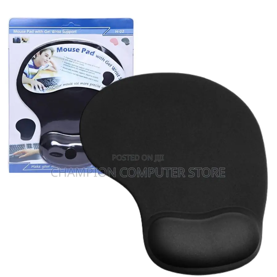 Mouse Pad With Gel Wrist Support G-01